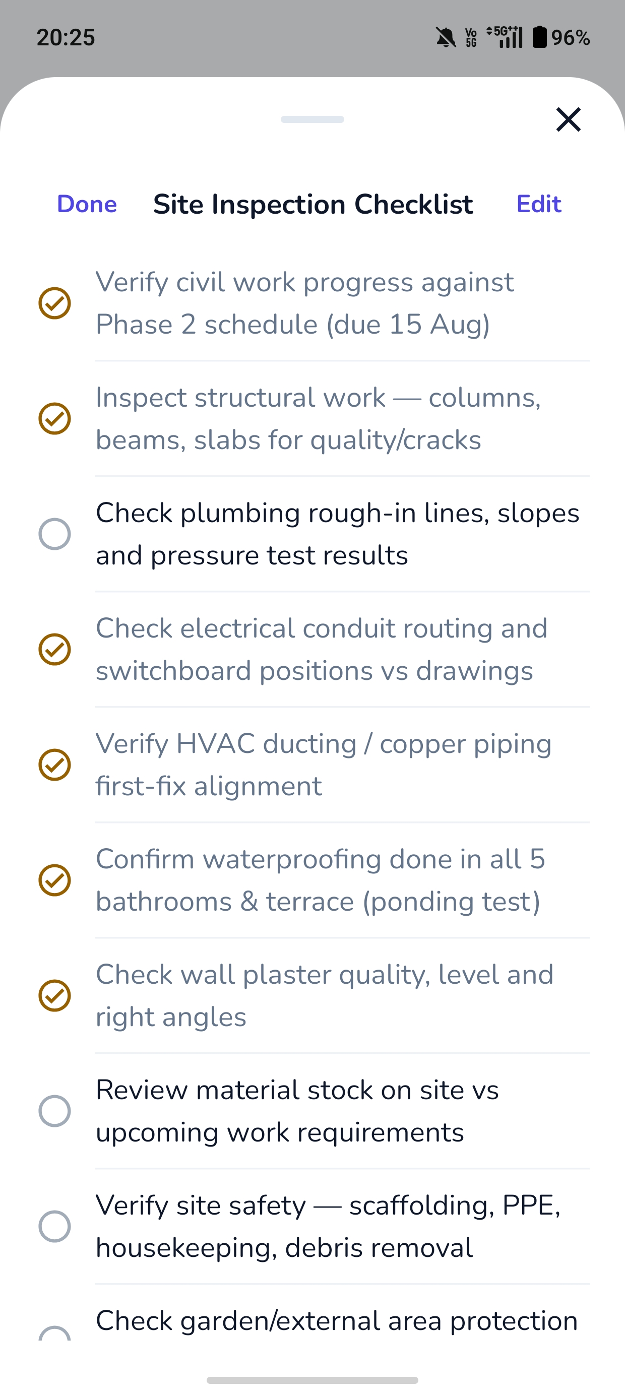 ArchiTrack Android: Inspect. Check. Move forward.