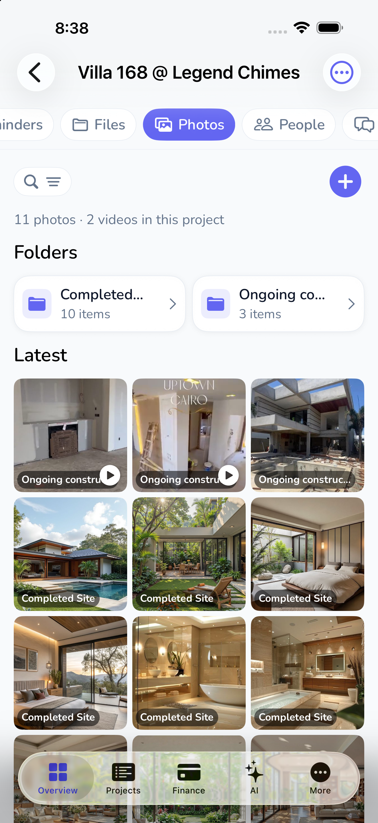 ArchiTrack iOS: See every stage of the site